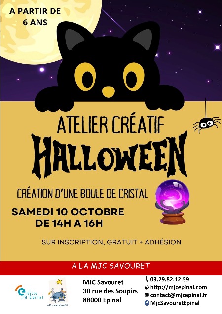 ATELIER CRÉATIF HALLOWEEN